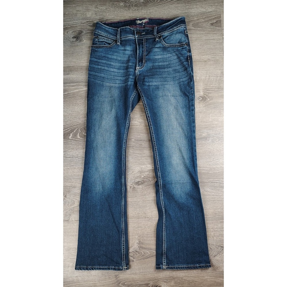 Wrangler Women's Boot Cut Jeans - Dark Blue